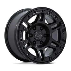 Black Rhino – BR039 VANGUARD – Black – 17″x8″ 32mm – All weather Wheels – BR039MX17806432